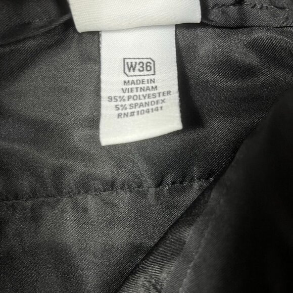 Slazenger Lightweight Golf Shorts Black Mens 36 10"‎ Inseam Stretch Athletic - Picture 6 of 9